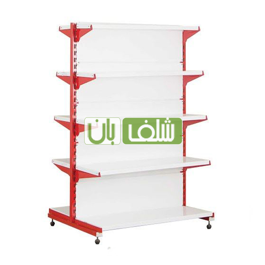 قفسه فروشگاهی دوطرفه 
